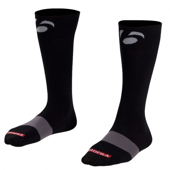SOKKEN BONTRAGER RACE 18 CM WOL ZWART