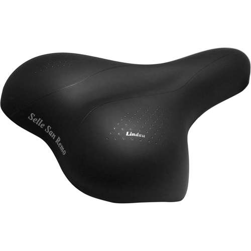 Selle San Remo Zadel Lindau Uni Zwart