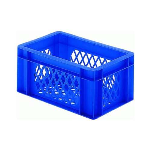 Merkloos Transport Bagage Krat Mini Blauw