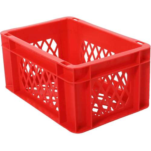 Merkloos Transport Bagage Krat Mini Rood