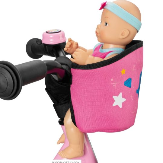 Poppenzitje Voor Loopfiets, Fiets En Scooter Carry