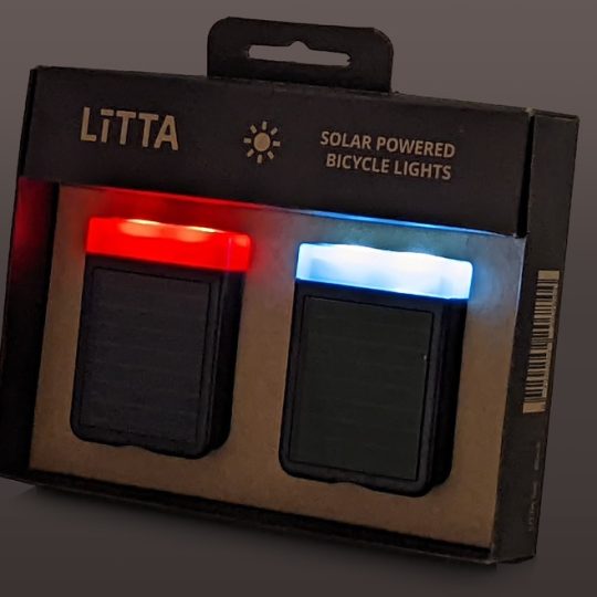 Litta Verlichtingsset Zonne-energie Zwart
