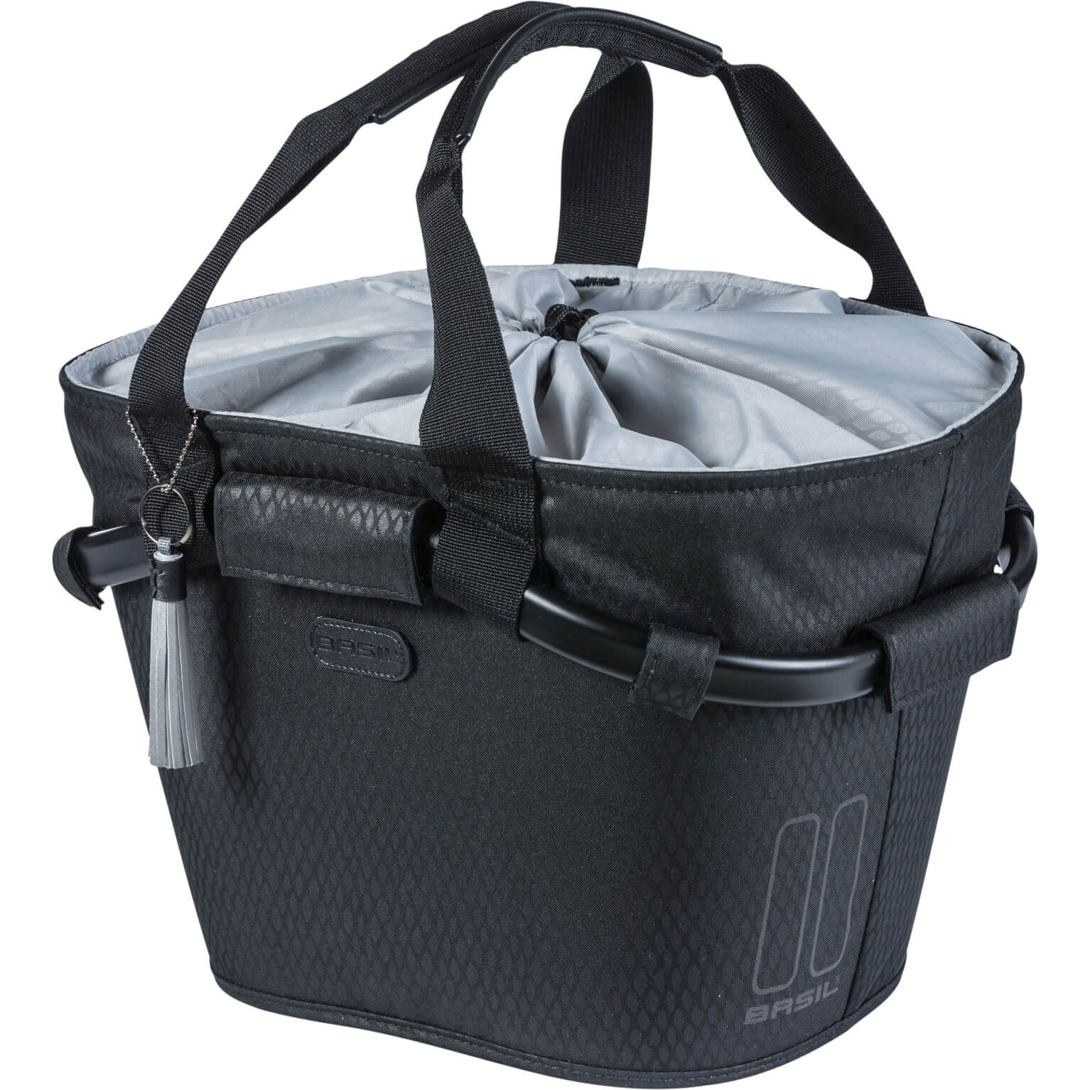 Basil Mand Front Noir Midnight Black