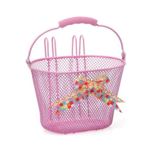 New Looxs Fietsmandje Mand Asti Arabella Roze