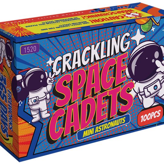 CRACKLING SPACE CADETS MINI ASTRONAUTS