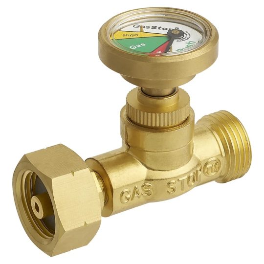 De Gasstop Gasflessenzekering Voor Propaangasfless