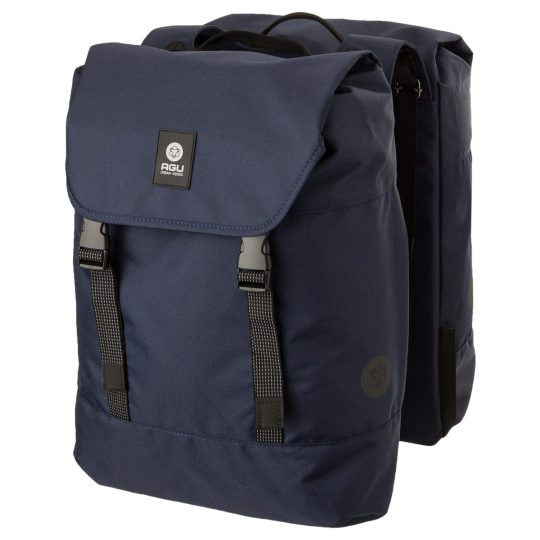 Agu Dwr Dubbele Fietstas Urban Navy