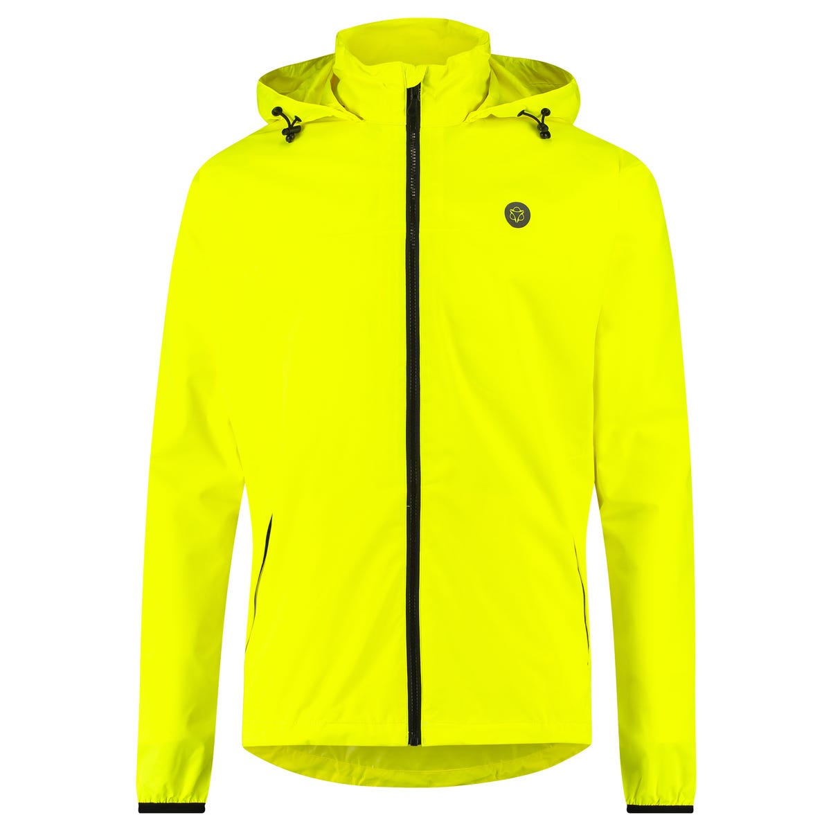AGU GO RAIN JACKET ESSENTIAL NEON GEEL