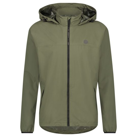 AGU GO RAIN JACKET ESSENTIAL ARMY GREEN
