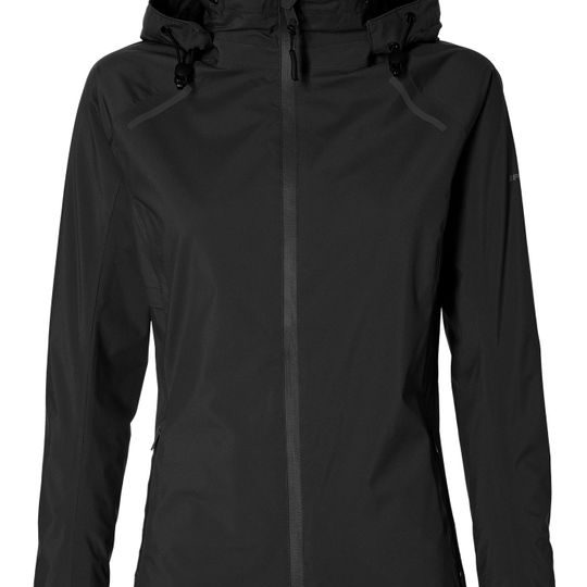 REGENJAS BASIL SKANE DAMES ZWART