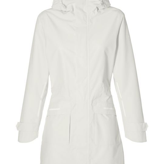 REGENJAS BASIL MOSSE PARKA DAMES WIT