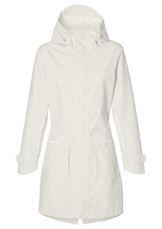 REGENJAS BASIL MOSSE PARKA DAMES WIT