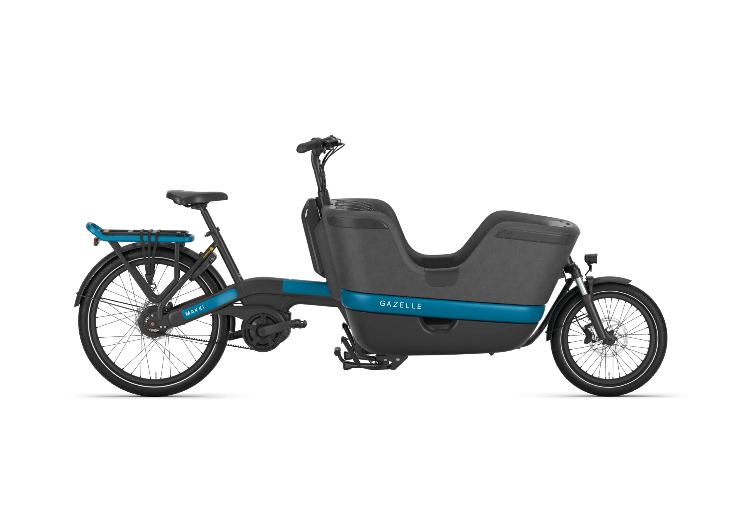 Gazelle Makki Load Connect L49 Black Se (mat)