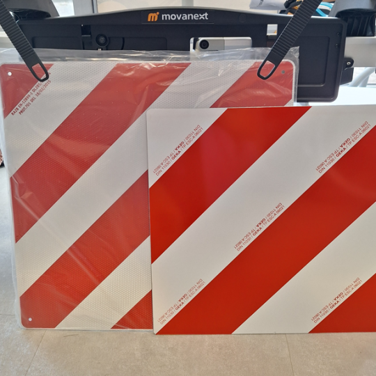 Mazon Markeringsbord 500x500x1 En12899 Klasse 2, Italie