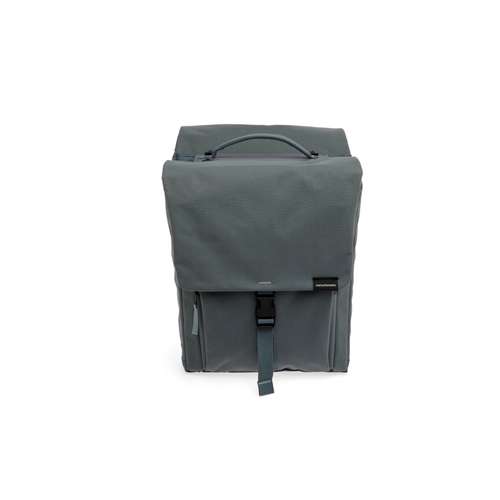 New Looxs Fietstas Dubbel Tulum Grey Green Mik 32l